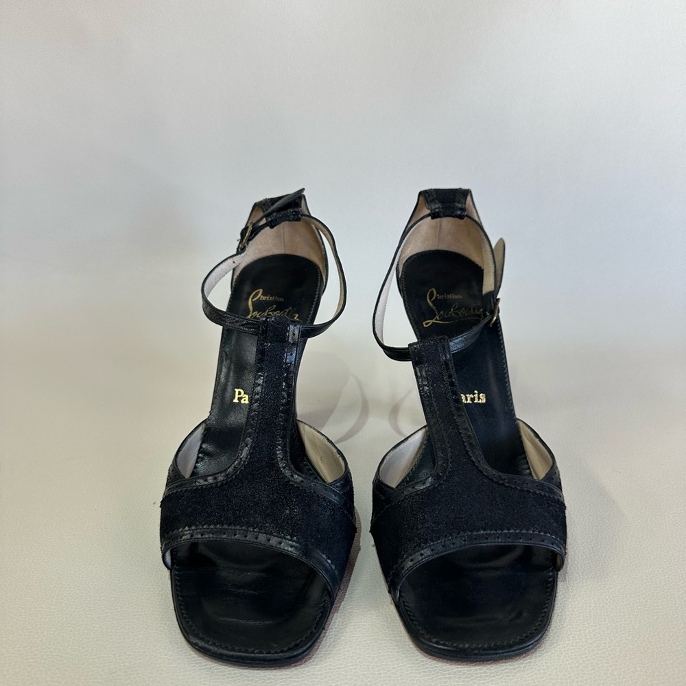 Christian Louboutin Vintage Strapped Heels
